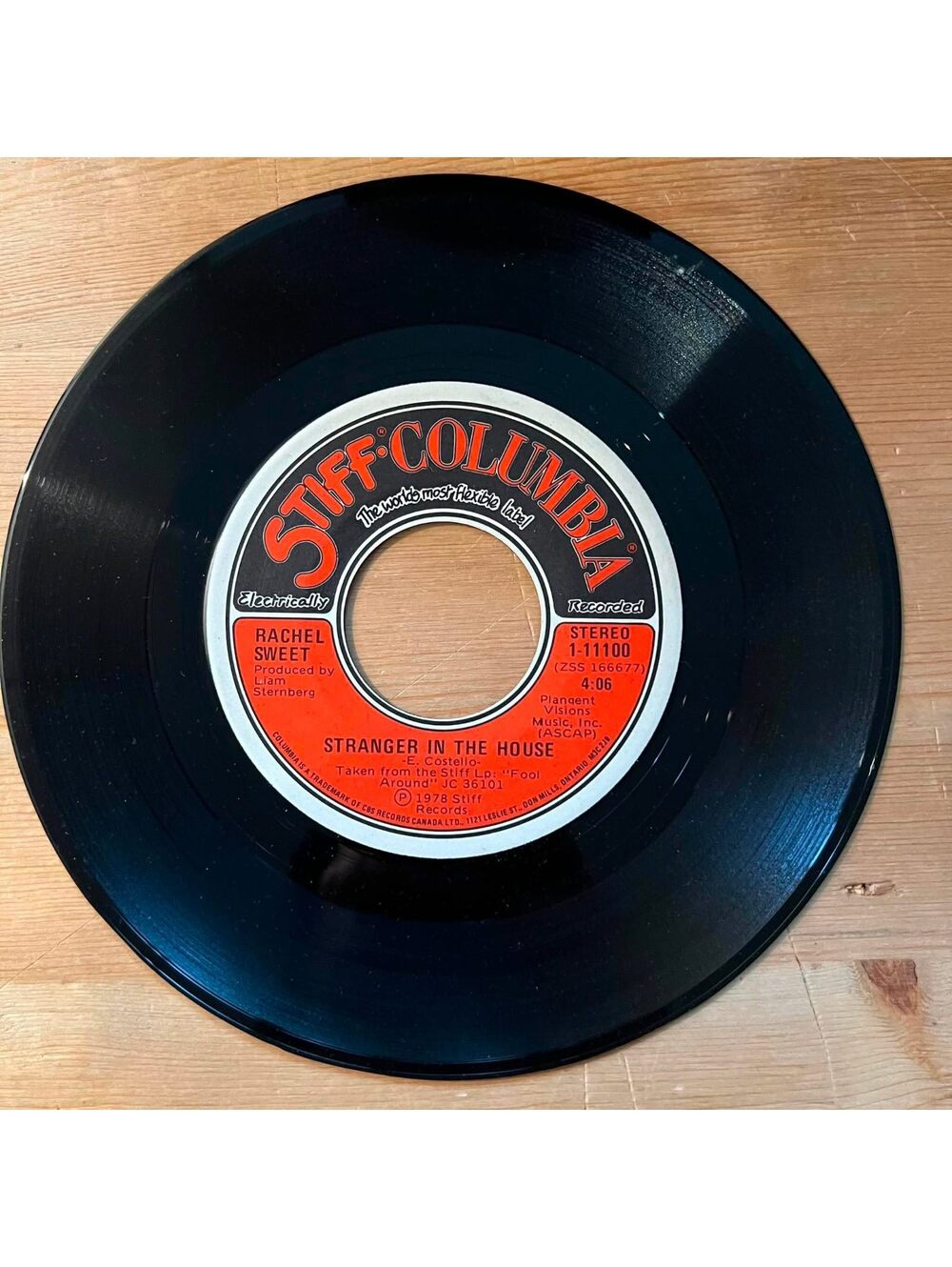 Rachel Sweet - Stranger in the House/B-A-B-Y 45rpm VG+ R11
